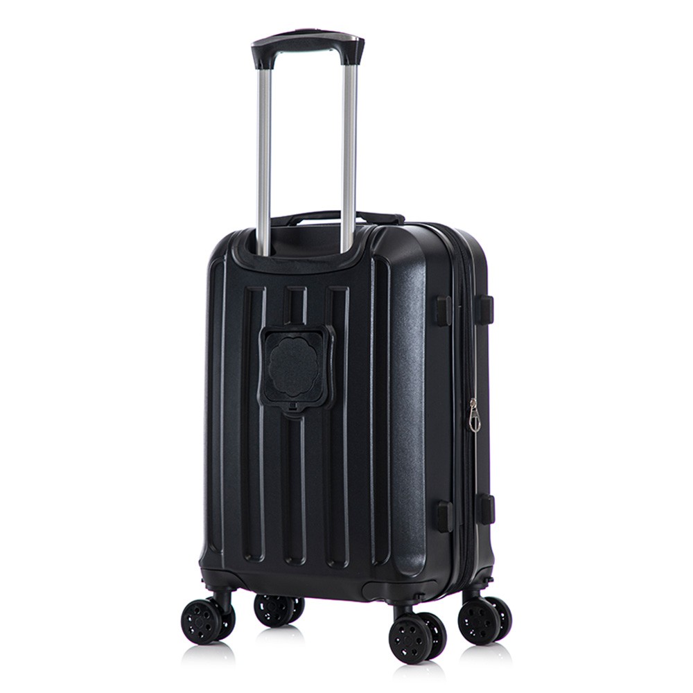 Maleta de Mano R&iacute;gida Expandible 10Kg | Con Ruedas 360&deg; &ndash; Ideal para Viaje y Cabina Negro image number null