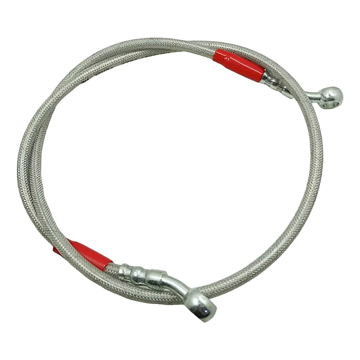 Manguera Linea Freno Delantero Universal 1 Metro Motocicleta color: Gris image number null