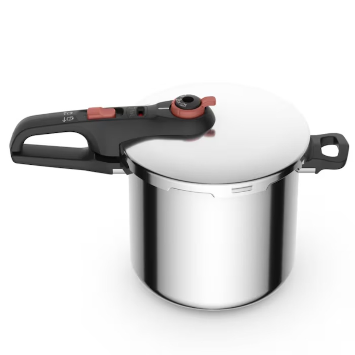 Olla de Presi&oacute;n T-Fal P2584403 8 Litros Acero Inox Plateado ORTY3 image number null