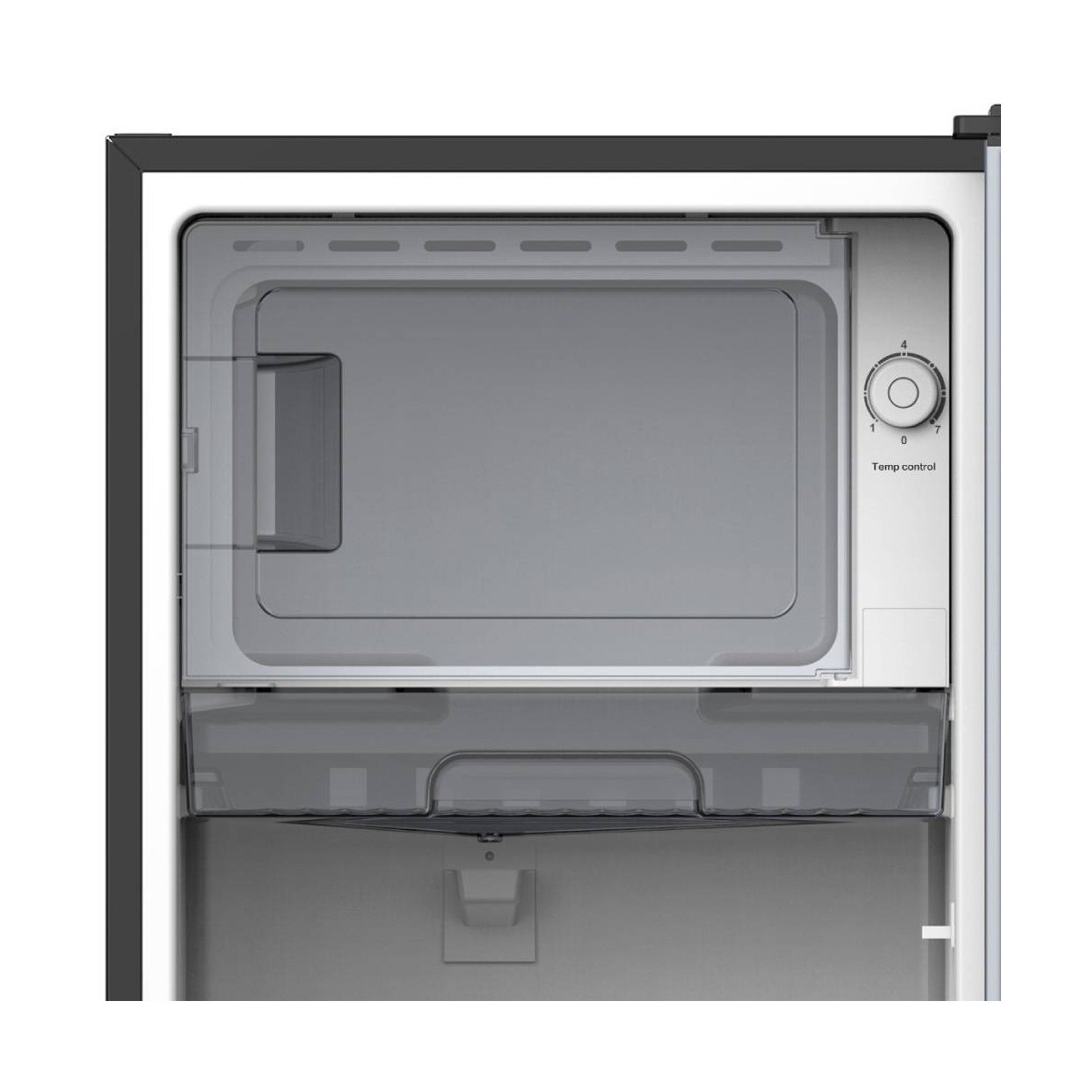 Refrigerador Hamilton Beach 7 Pies C&uacute;bicos Gris HBR70MS1E image number null