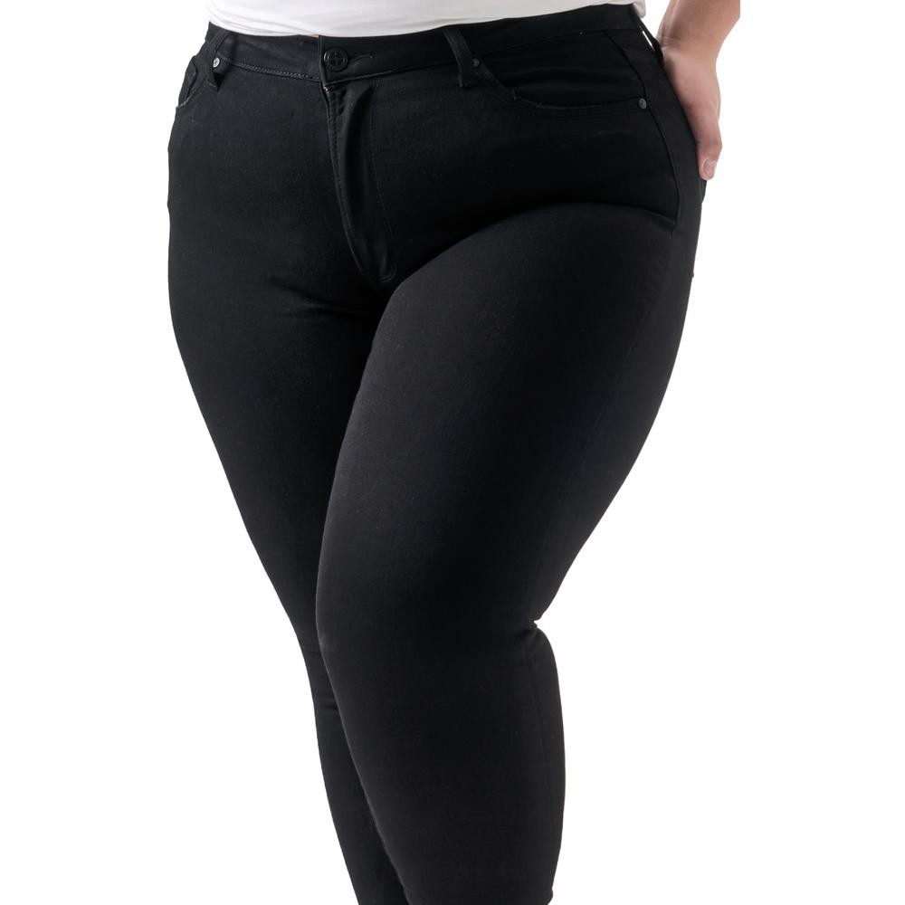 Jeans con strech talla extras, 220 (Negro) image number null