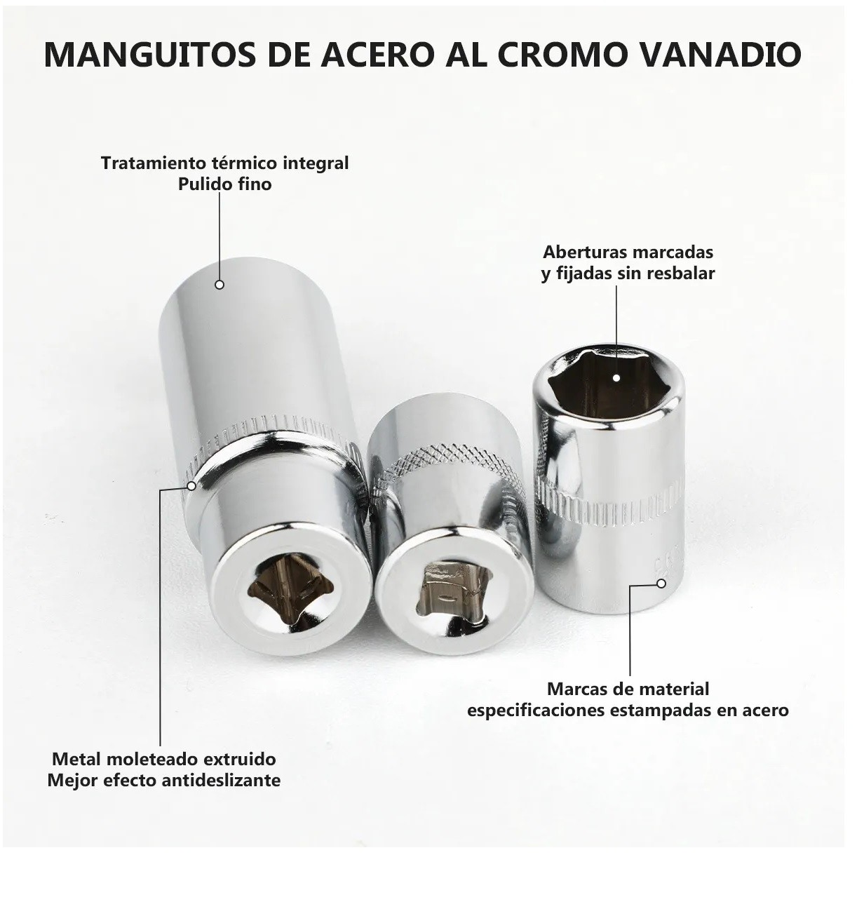 Juego De Herramientas Mec&aacute;nicas Autocle Dados Acerokit 53pcs image number null