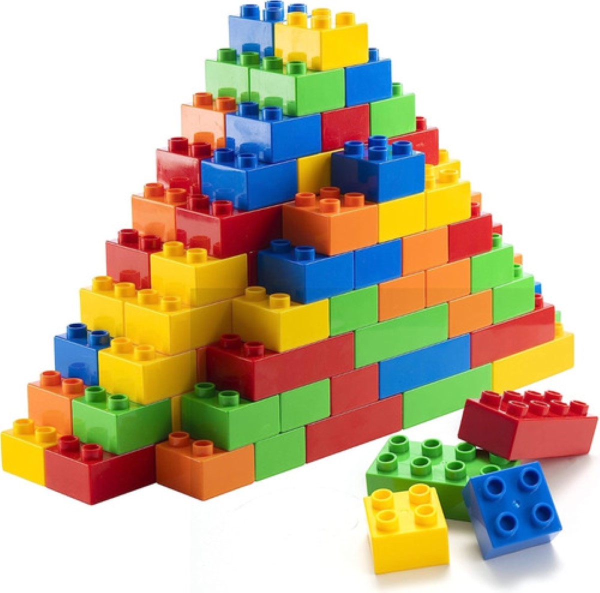 Bloques De Construcci&oacute;n De Juguetes En Bolsas, 300 Pzs colores image number null