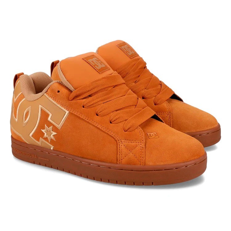 Tenis DC Shoes Court Graffik Se Cafe Hombre Tallas #25 al #29 image number null