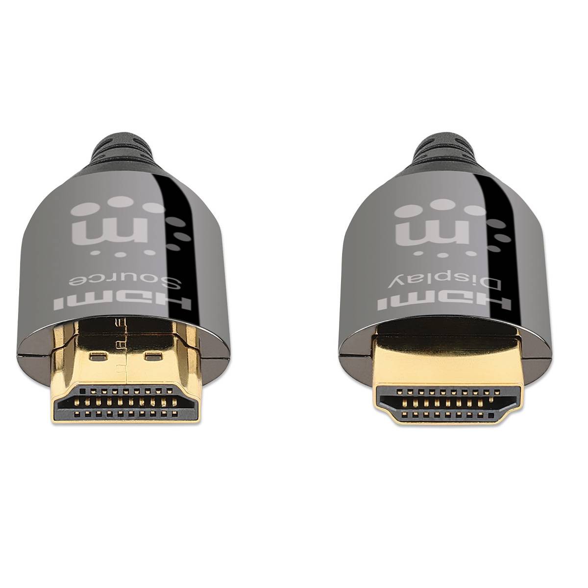 Cable HDMI 2.1 Manhattan 356176 15 m Macho-Macho 8K 48 Gbps Negro image number null