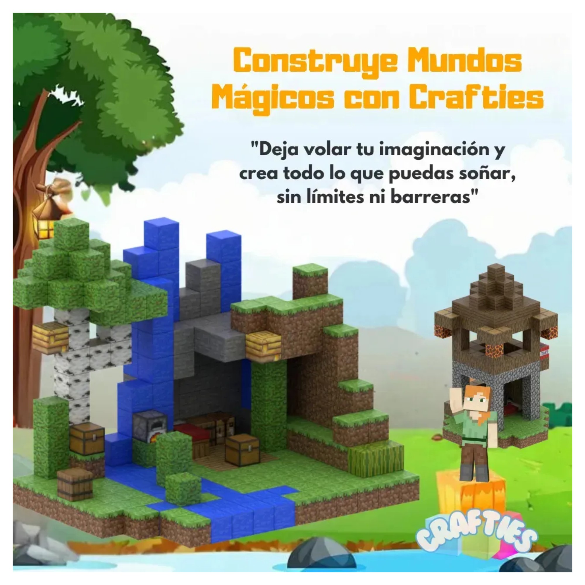 Minero de Leyendas: Enfocado en la parte de excavaci&oacute;n y minerales (diamantes, Detonante). Aventura en el Reino P&iacute;xeles image number null