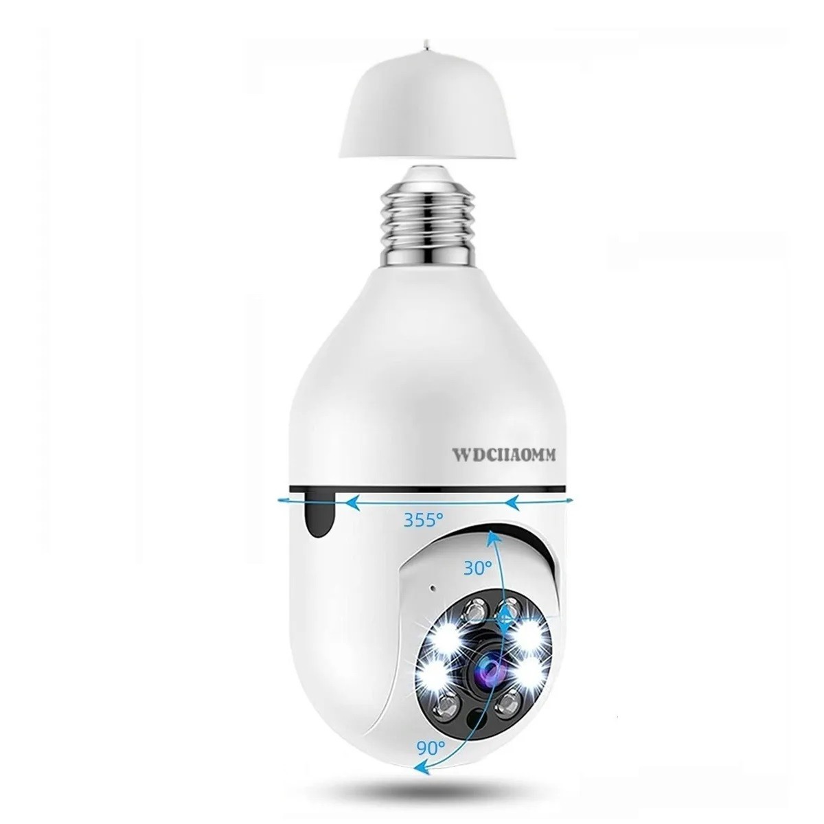 C&aacute;mara De Seguridad Socket 3mp Wifi Exterior/interior 360&ordm; image number null