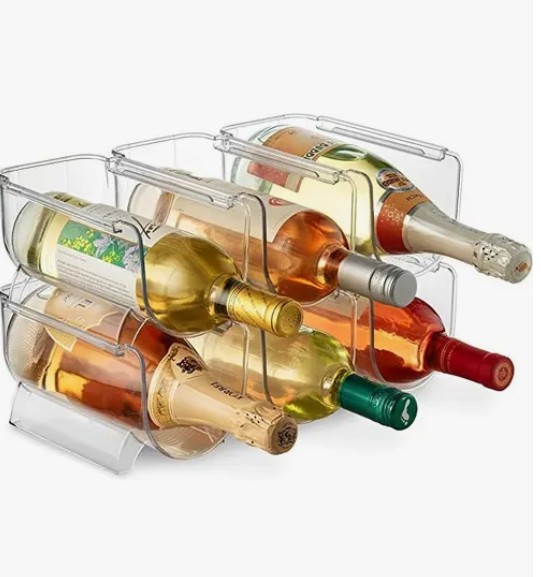 Juego De 6 Organizadores Apilables Para Botellas image number null