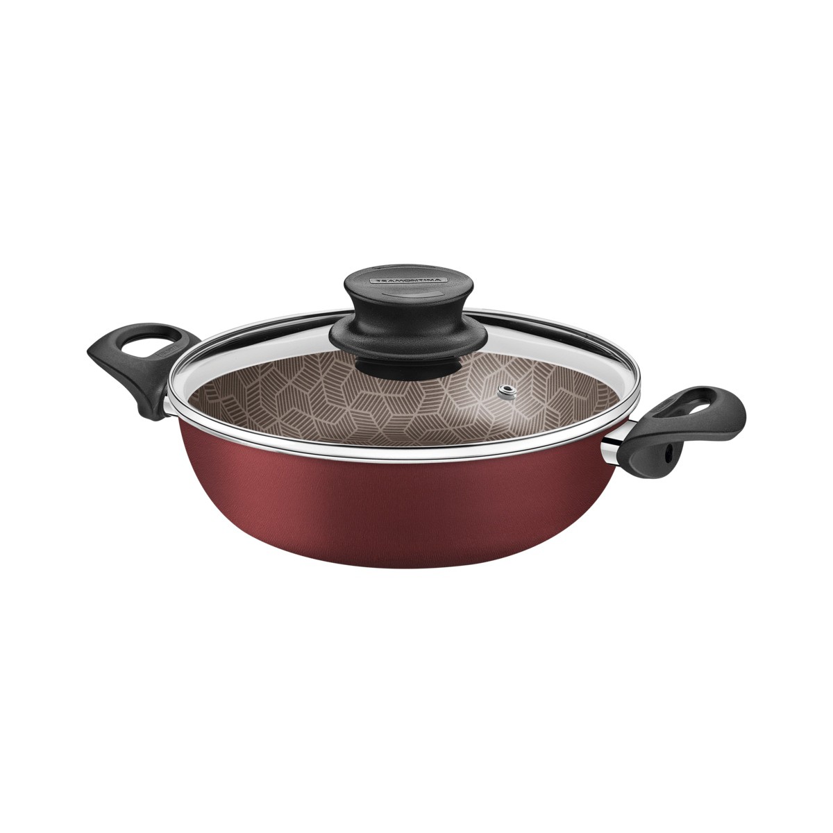 Arrocera C/Tapa Tramontina 27817/594 Rivoli 24CM 2,8 L Roja ENDY2 image number null