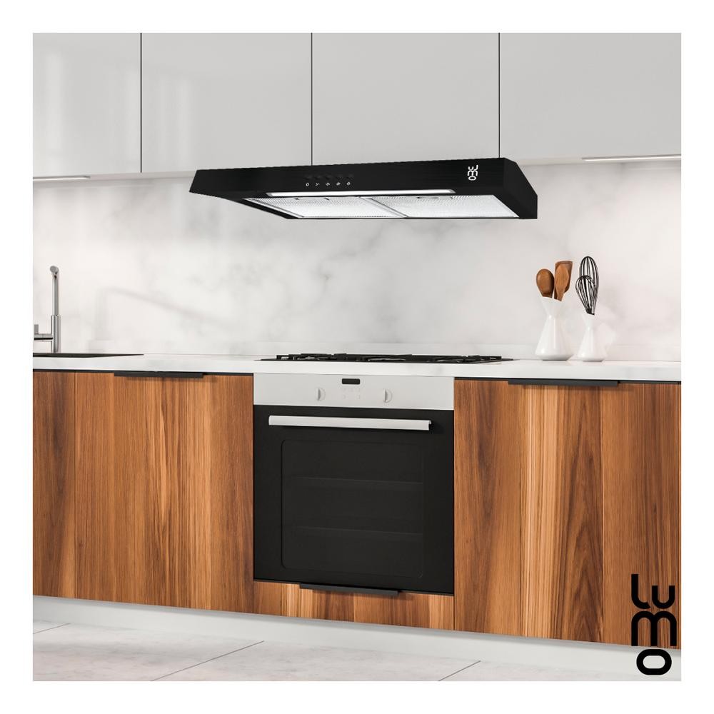 Campana Cocina Extractora de Pared 60 cm Acero Inox Luz Led image number null
