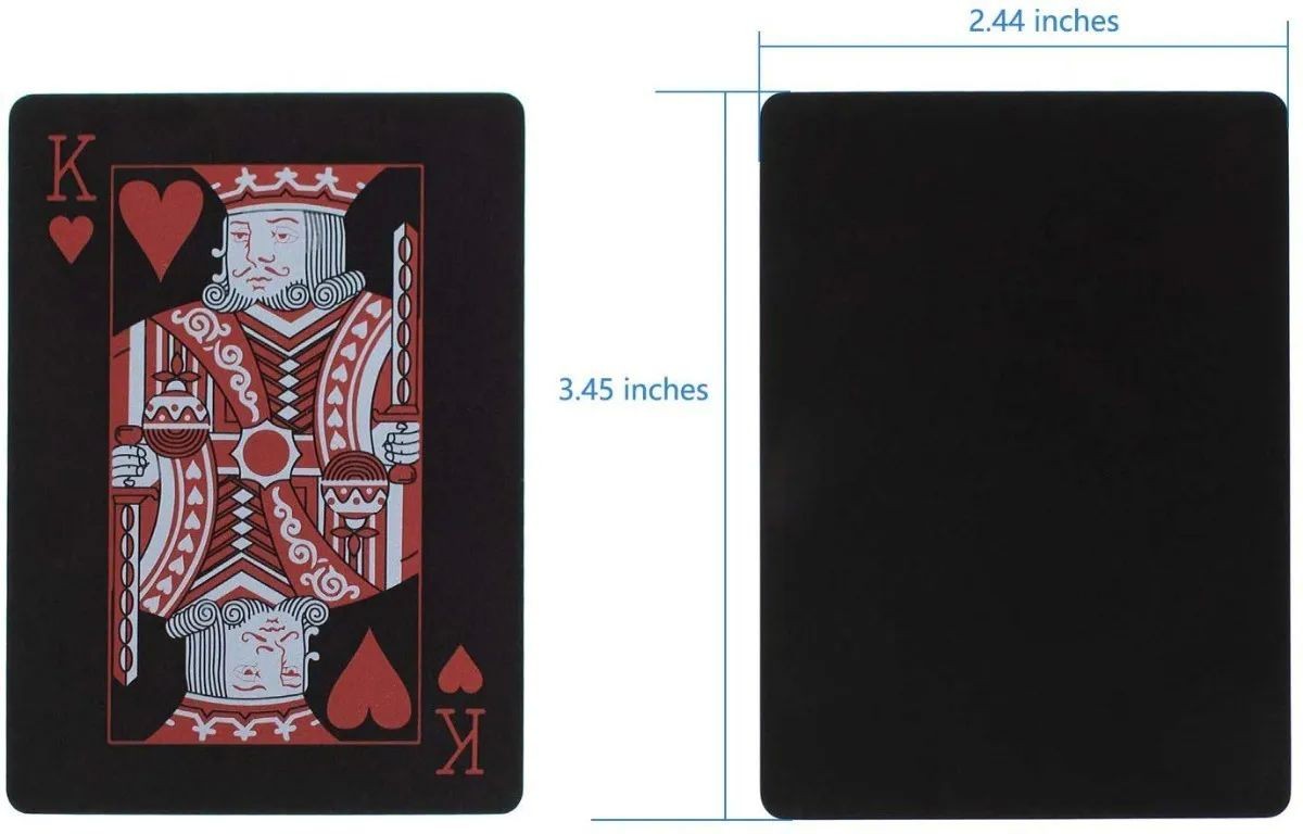 Naipes Baraja De Poker Plasticas A Prueba De Agua image number null
