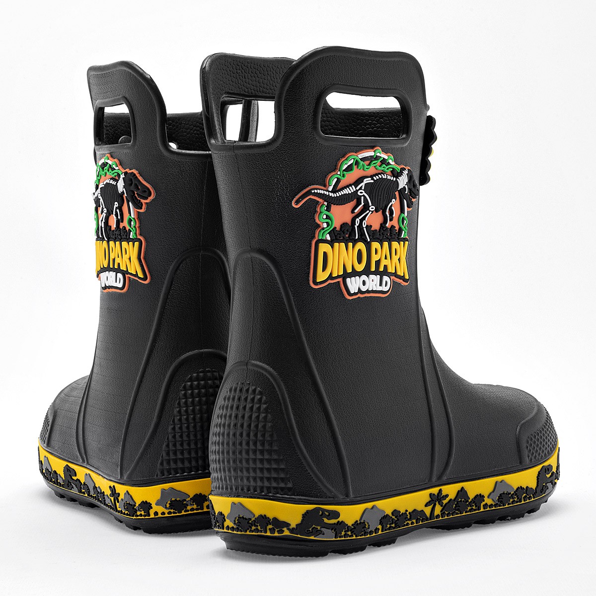 BOTA NI&Ntilde;O EVALIGHT DINOPARKW NEGRO image number null
