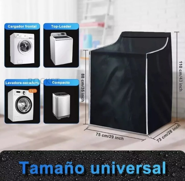Funda Impermeable para Lavadora o Secadora image number null