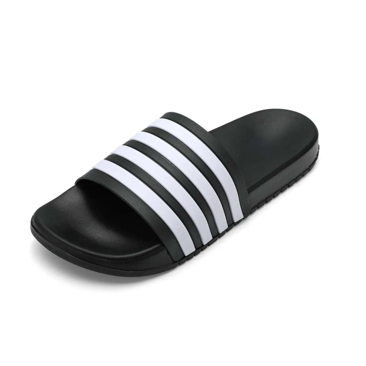 Sandalias Chanclas Suela Gruesa C&oacute;modas Color Negro Talla 25 image number null
