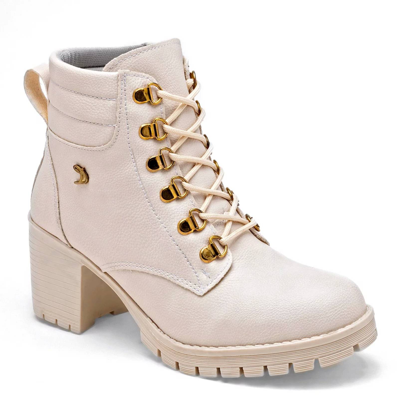 BOTA CON AGUJETA Y PLATAFORMA Para Mujer Celex 631, Color LATTE CE V7 image number null