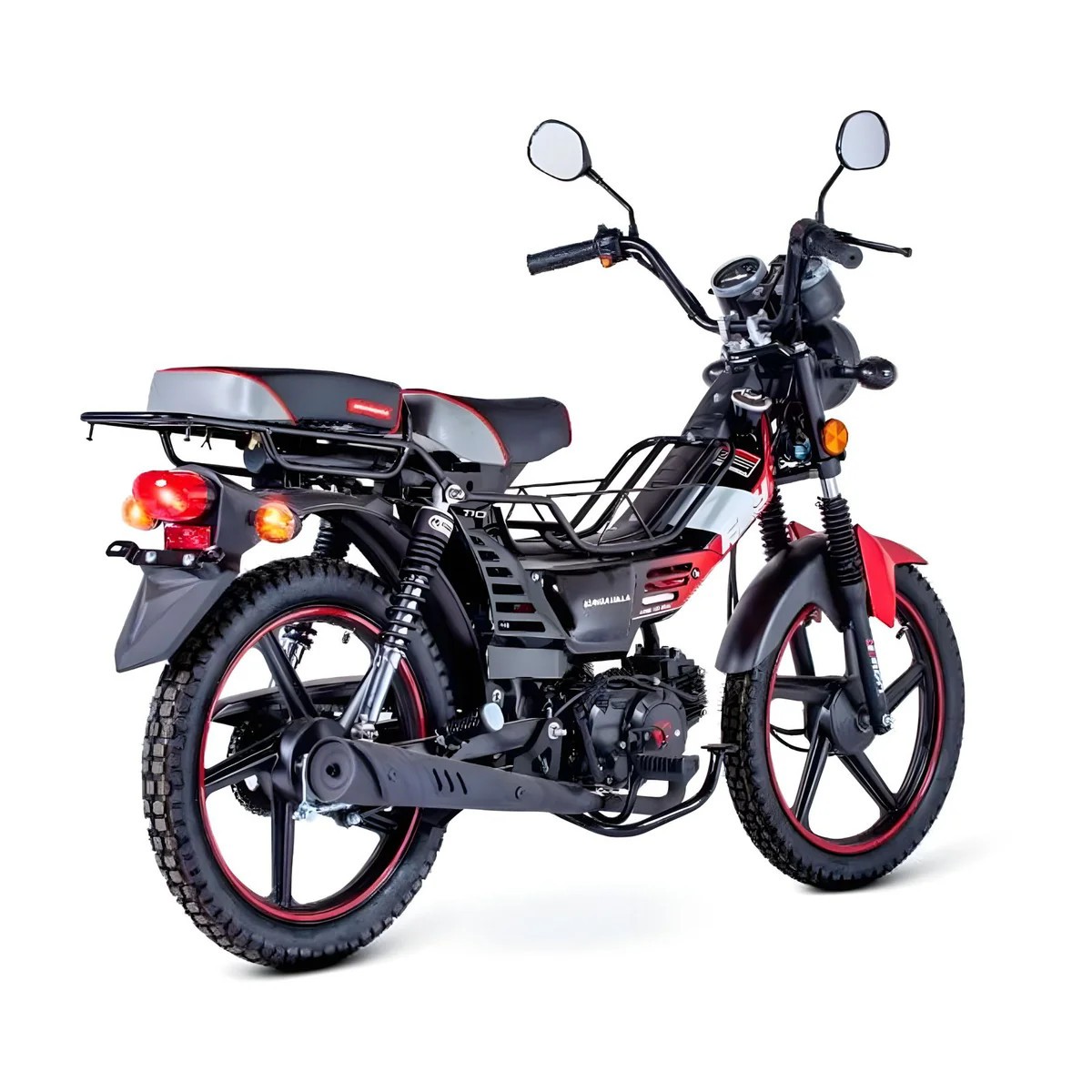 Motocicleta Carabela Fly 110cc Semiautom&aacute;tica Roja (Disponible solo en Ciudad de M&eacute;xico.) image number null