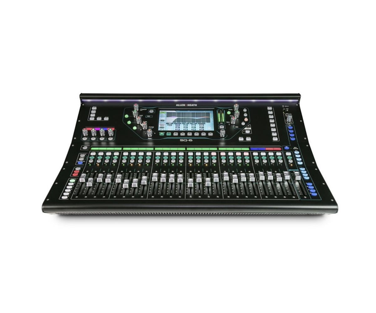Mezcladora digital ALLEN & HEATH sq-6 pantalla touch 7" de 48 canales . image number null