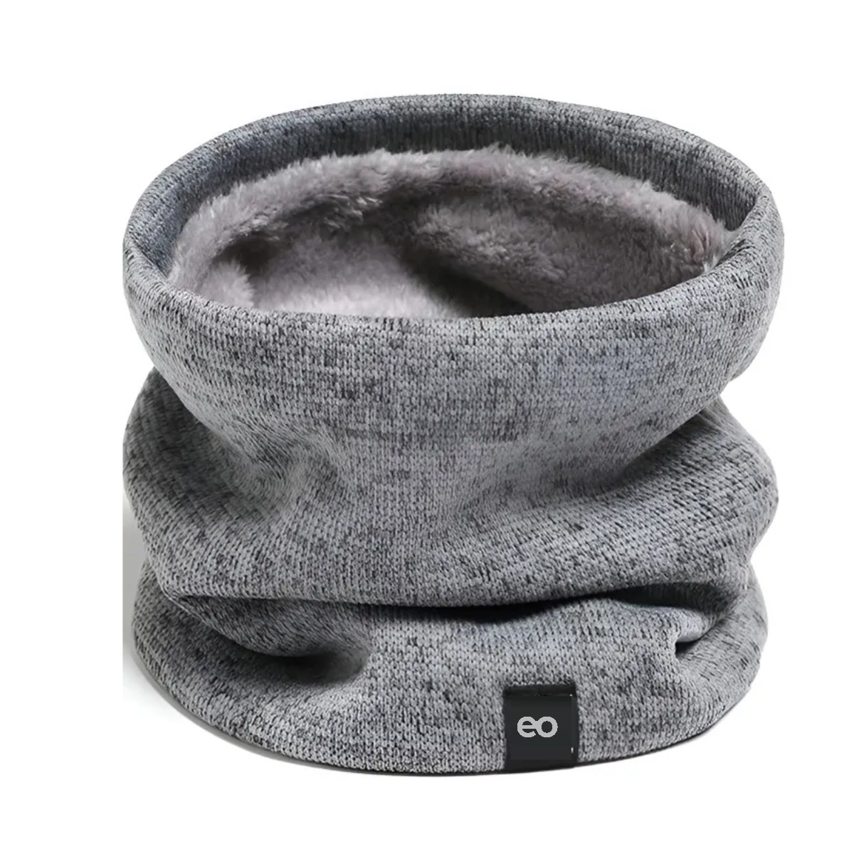Bufanda Cuello Termico Invierno Fr&iacute;o Moda De Unisex Gris image number null
