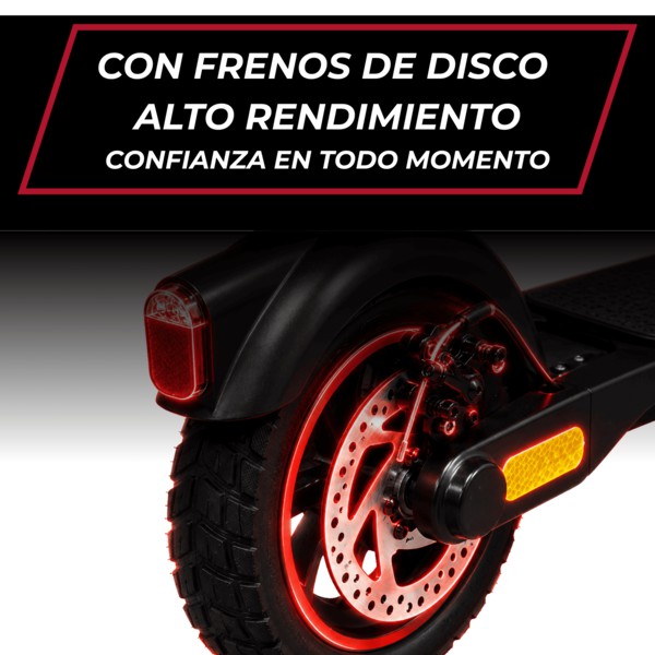 Scooter El&eacute;ctrico para Adultos 250W 25 Km/h Velocidad M&aacute;xima Llantas 8.5" Plegable con Pantalla LED Hasta 110 Kg -Negro image number null