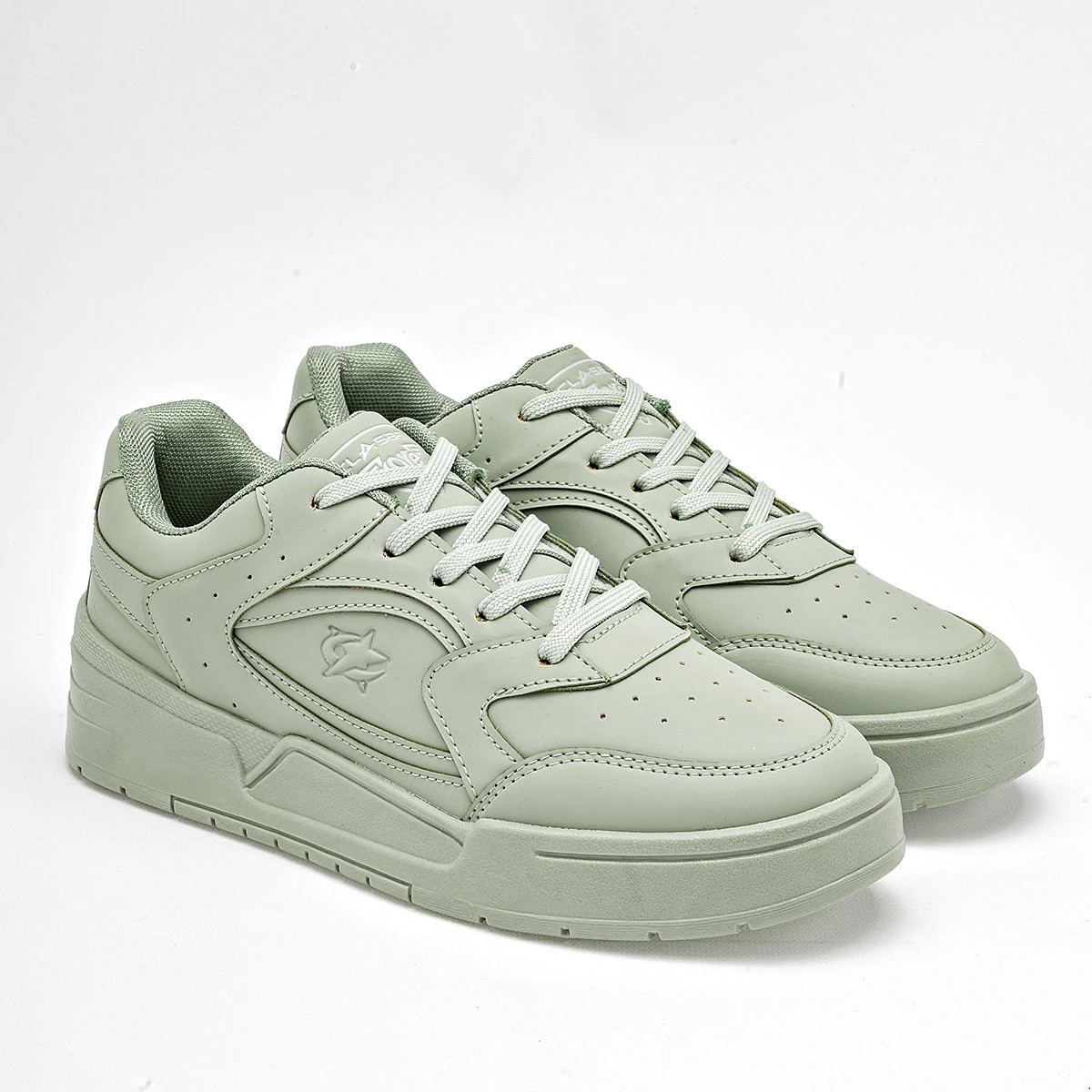 TENIS URBANO Clasben MUJER EN COLOR VERDE AITANA image number null