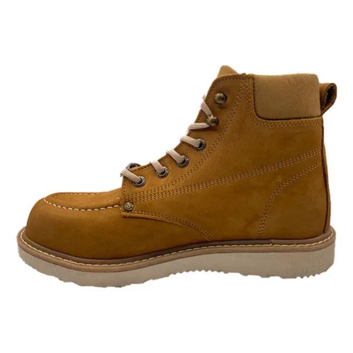 Bota Casual de Trabajo Caribu Modelo 604 &ndash; Piel Original, C&oacute;moda y Duradera image number null