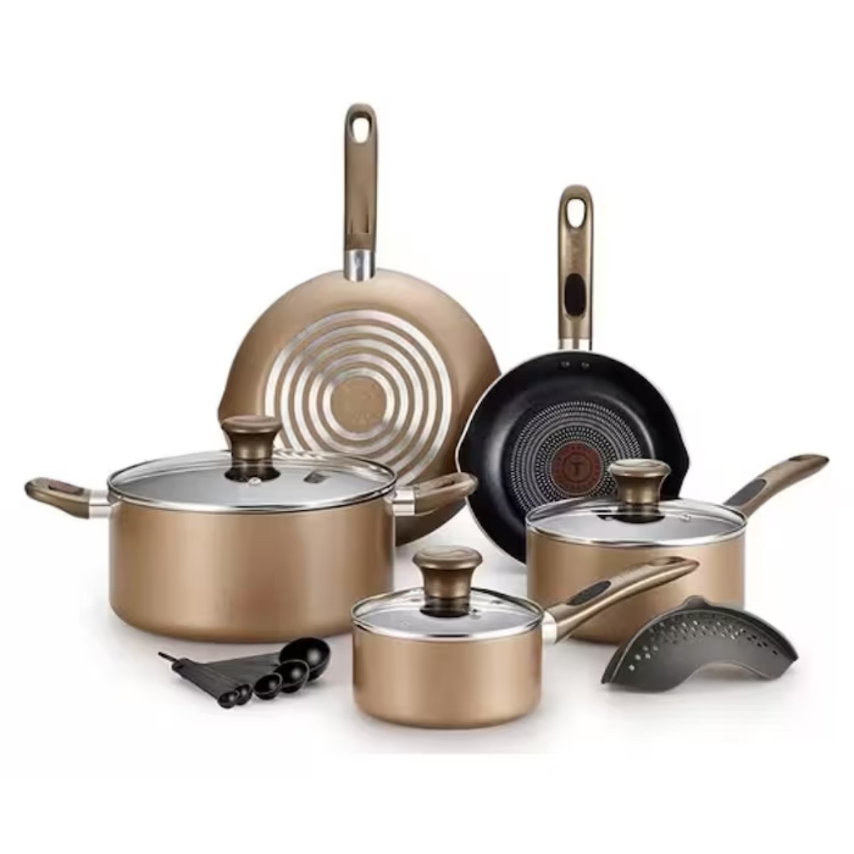 Bateria de Cocina T-Fal B036SE64 Excite 14 Piezas Bronce ENDY5 image number null
