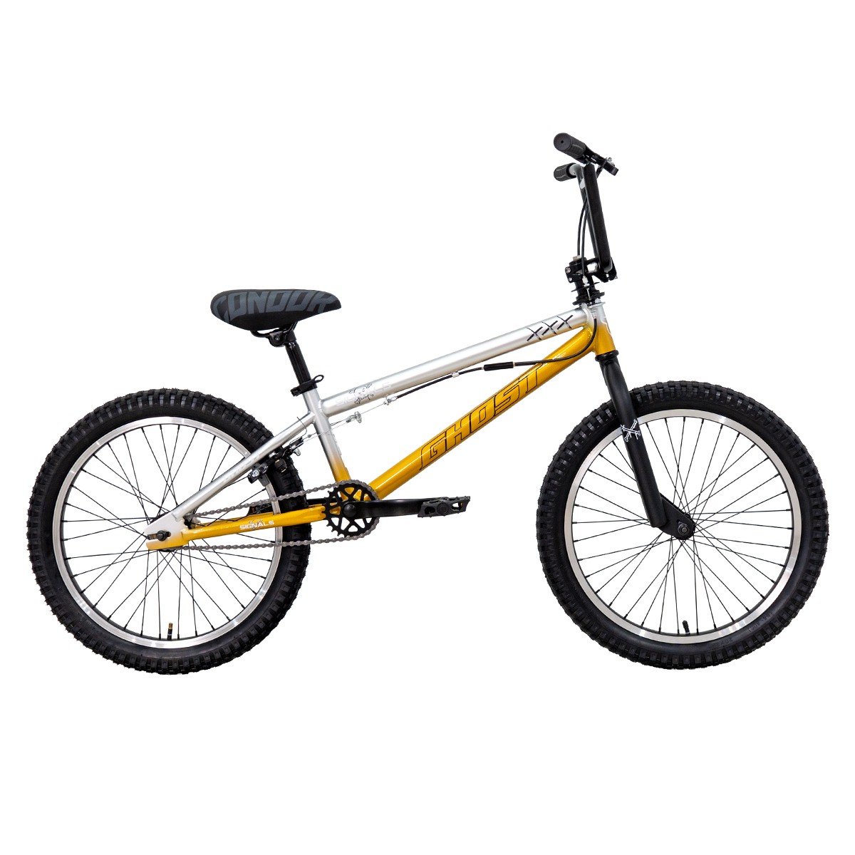 Bicicleta Infantil Rodada 20 de Acero Ghost Signals Freestyle Color Oro image number null