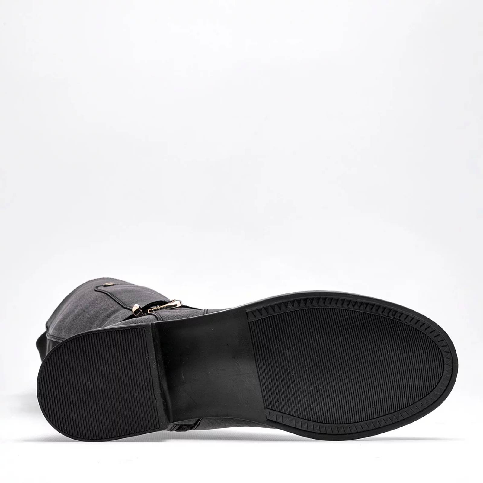 BOTA LARGA DE HEBILLA Para Mujer Principessa 4513, Color Negro CE V7 image number null
