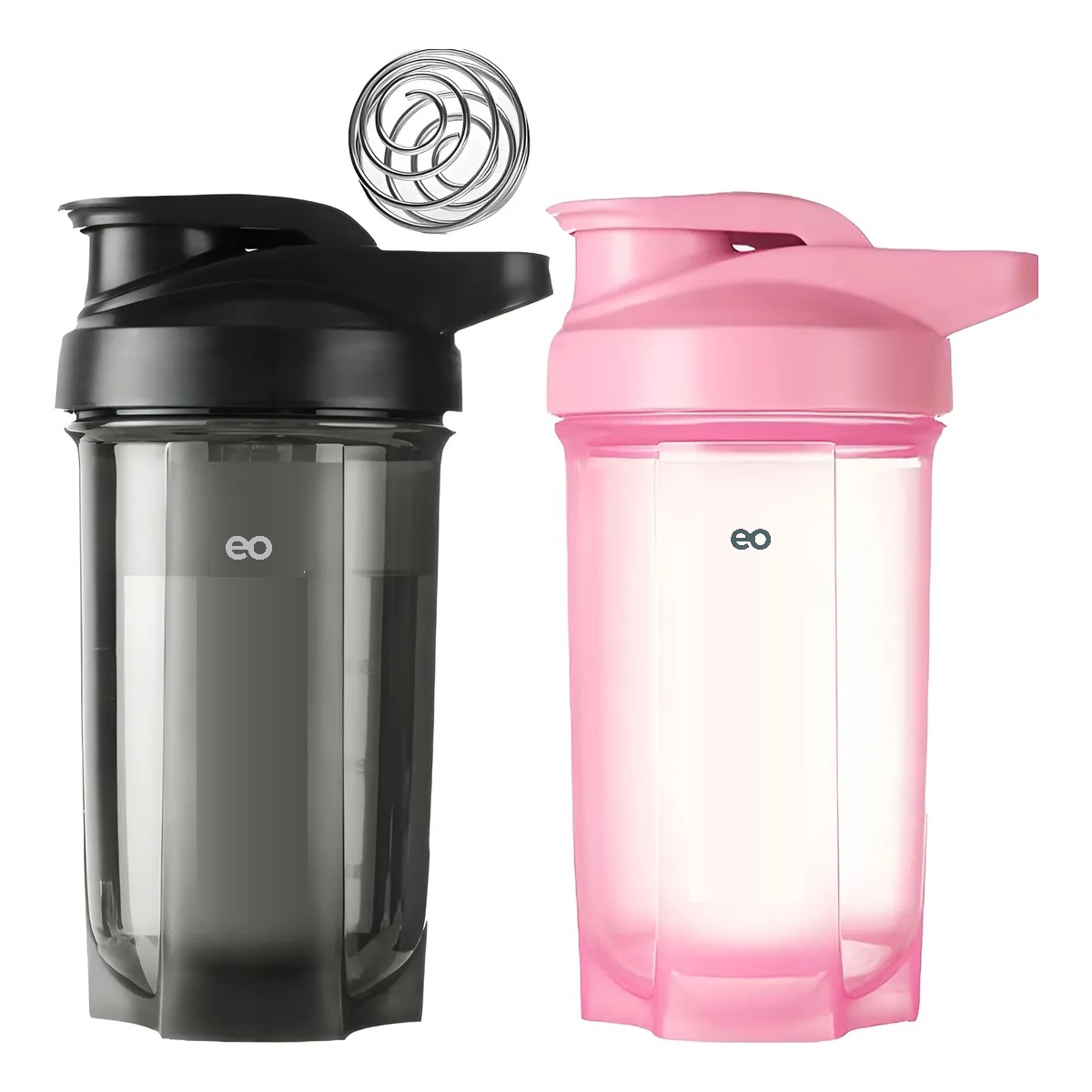 2pcs Shaker Proteina Vaso Proteina Shaker Vaso Mezclador Rosa image number null