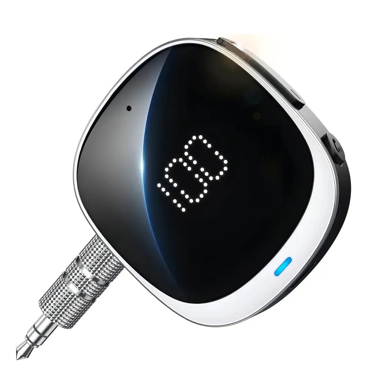 Adaptador Auxiliar Bluetooth Universal para Coches Receptor de Audio Inal&aacute;mbrico de 3.5 mm p/ M&uacute;sica image number null
