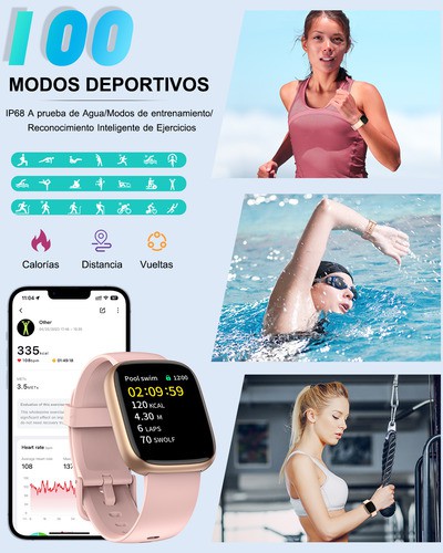 Reloj Inteligente Smartwatch Llamadas Bluetooth Para Alexa image number null