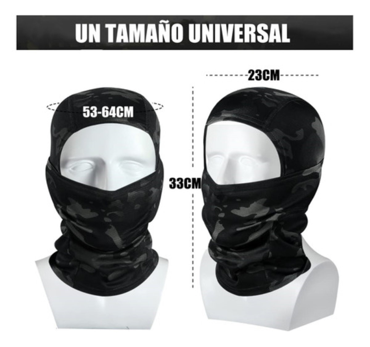 "5pz Pasamonta&ntilde;as Balaclava Tactico M&aacute;scara Para Motociclista ". image number null