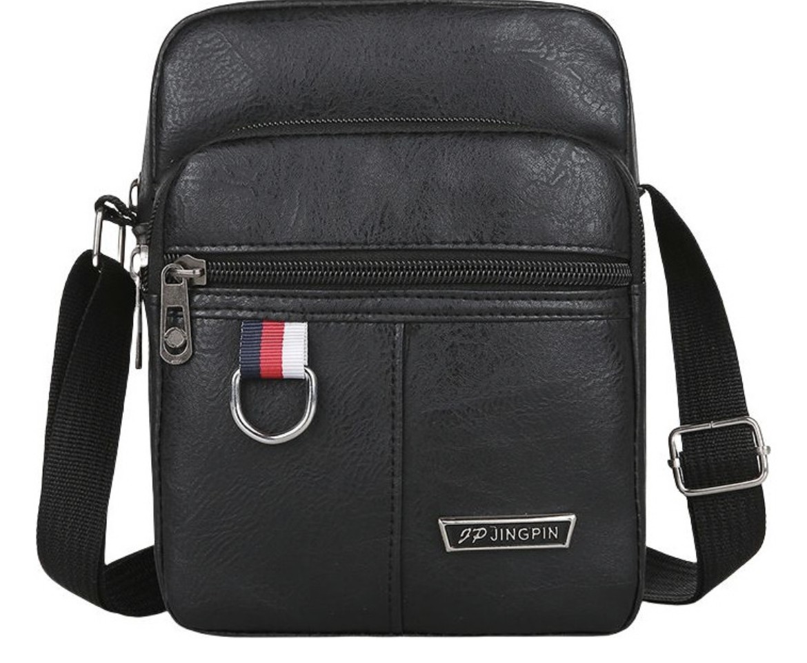Bolso Mariconera Hombre Maletin Bandoleras Y Billetera 4 Kit image number null