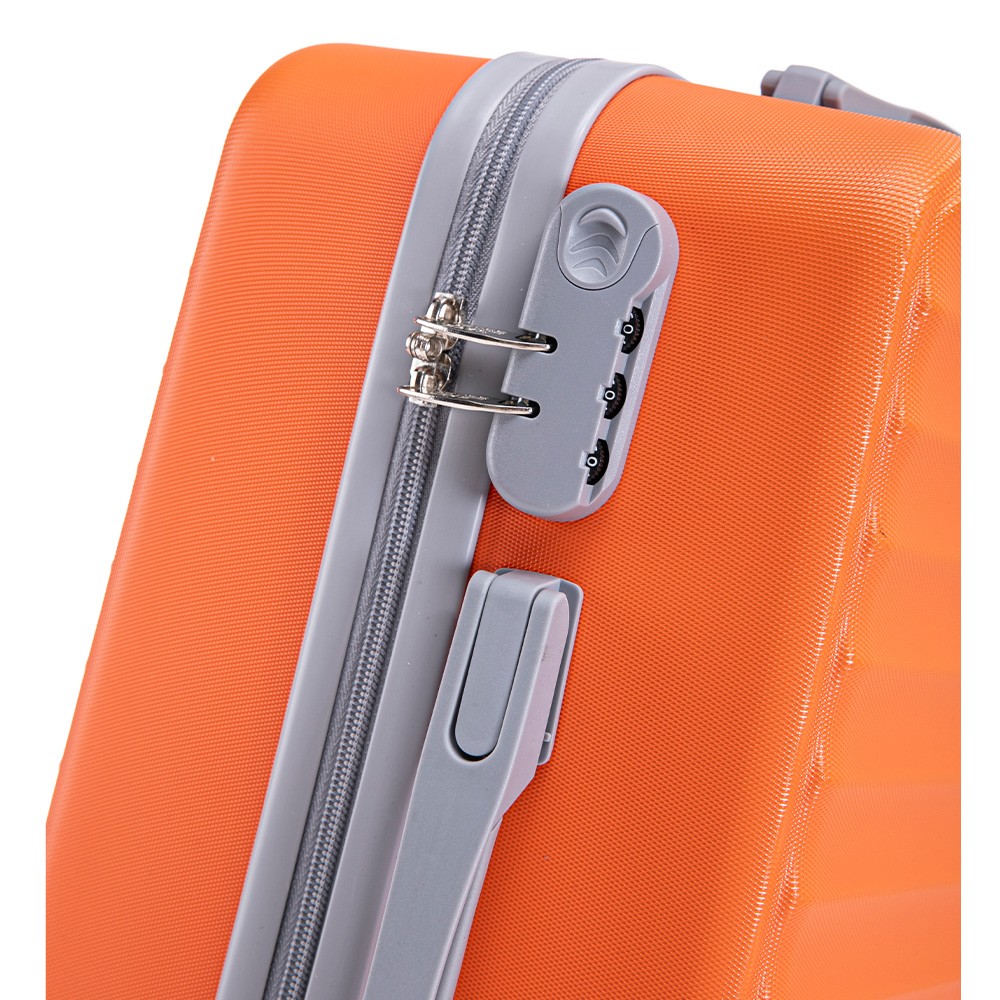 Maleta de Cabina rigida con ruedas 10kg Naranja image number null