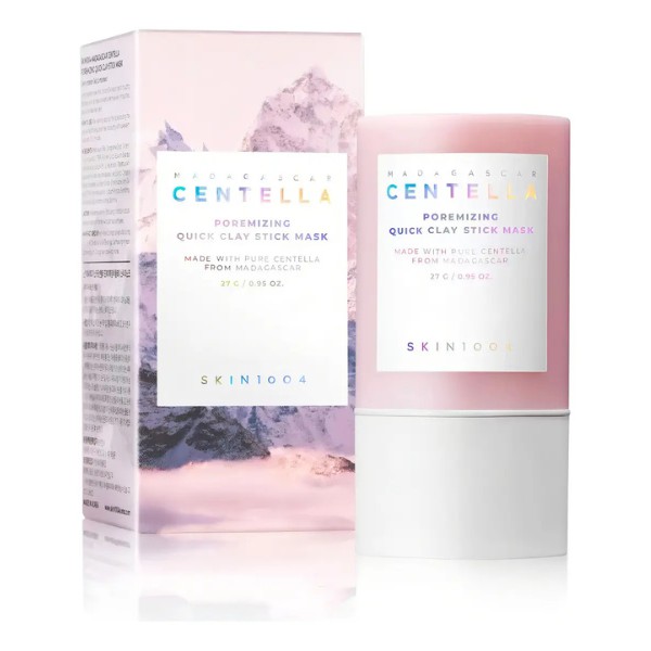SKIN1004 Madagascar Centella Mascarilla Facial en Barra de Arcilla 27 g Reduce Poros Controla Sebo y Purifica image number null