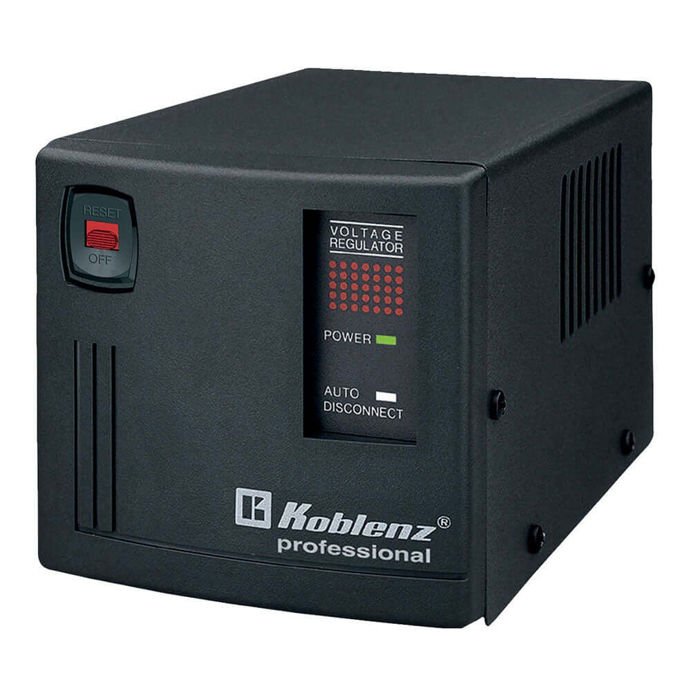 Regulador de Voltaje Koblenz ER 2800 6 Contactos 2800 VA / 1800 W Negro ENDY4 image number null