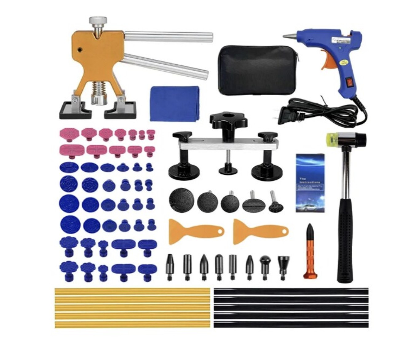 Kit De Reparaci&oacute;n De Abolladuras Modelo 77 Piezas image number null