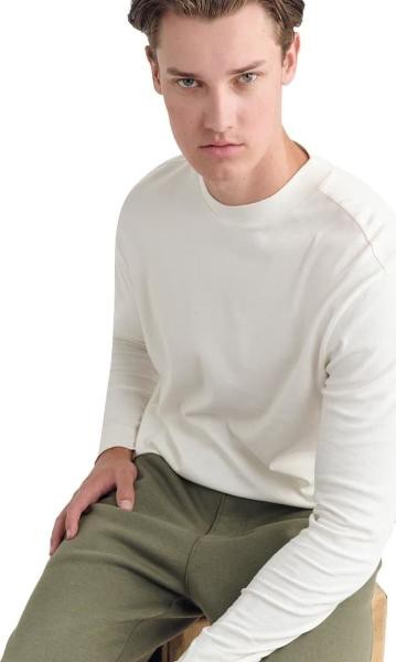 Playera casual caballero marfil Next & Co modelo 131C image number null