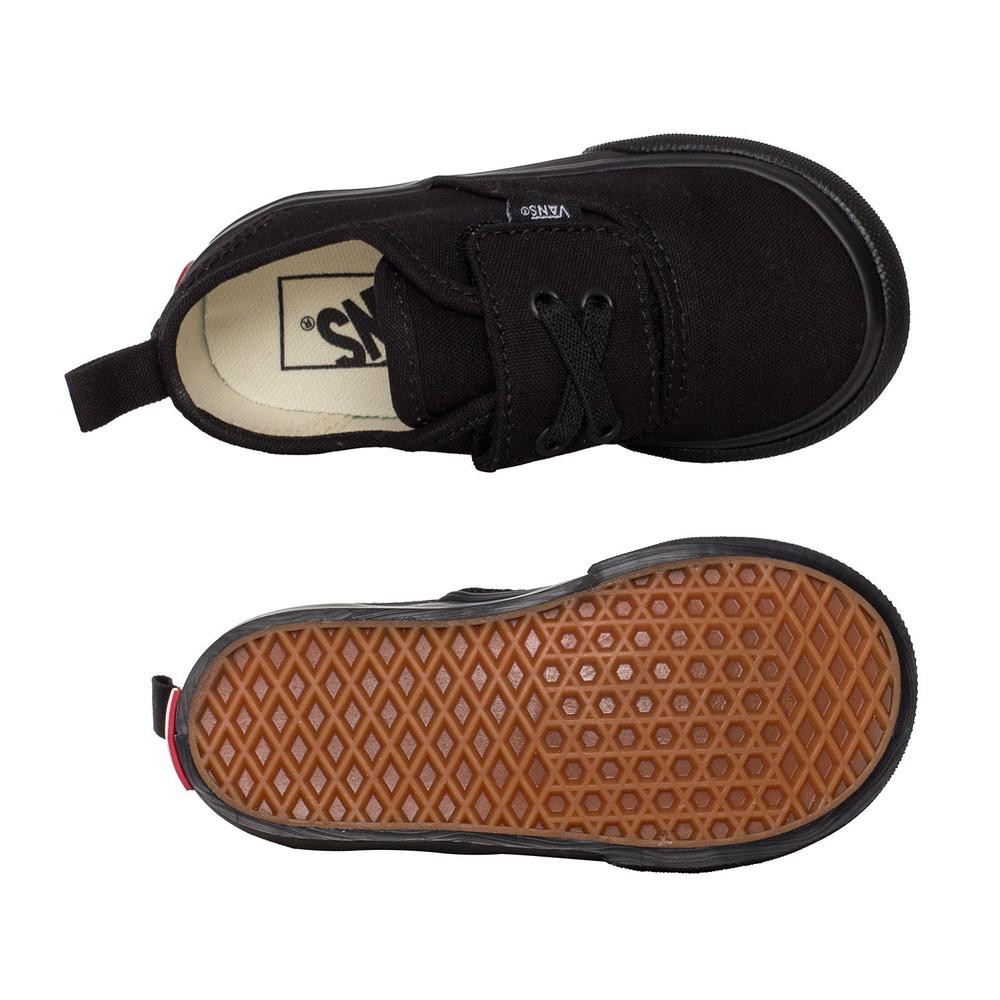 Tenis Vans Authentic Elastic V - 0EENBKA - Negro - Bebes image number null
