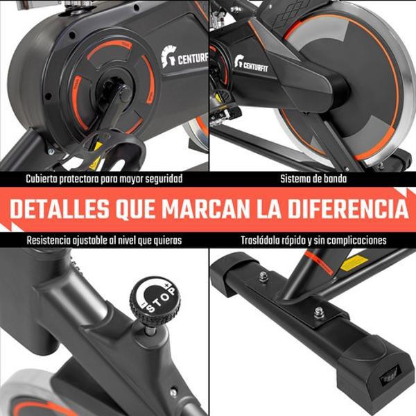 Bicicleta Spinning Fija Estatica Fitness Monitor Cardiaco Centurfit image number null