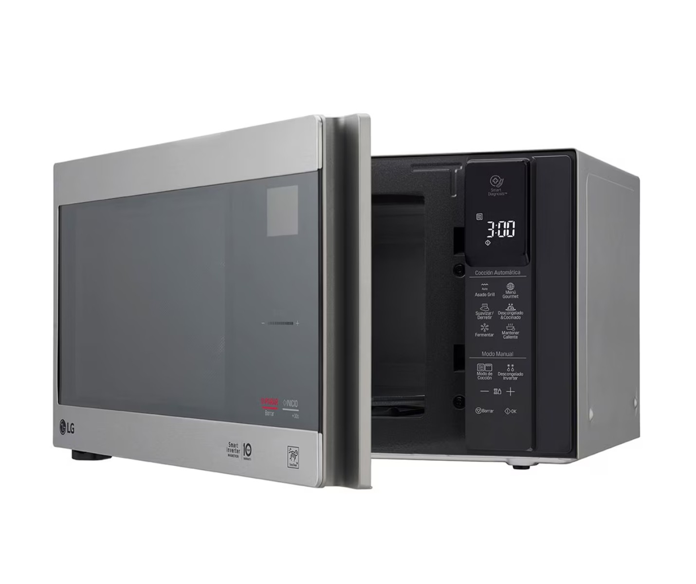 Horno de Microondas LG MH1596CIR 1.5 Pies NeoChef / Grill Plata SYP-Y13 image number null