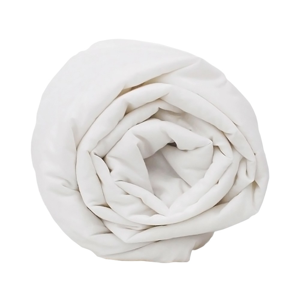 Protector de Colch&oacute;n UltraSoft Spring Air Individual + S&aacute;banas Basic Crema + Almohada Trinity image number null