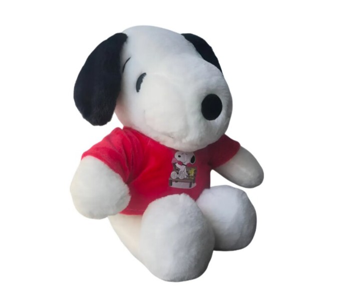 Snoopy Peluche Suave Y Adorable Con Ropa Roja image number null