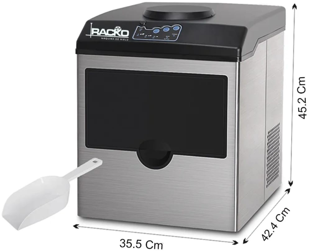 M&aacute;quina De Hielo Con Garraf&oacute;n Hasta 25kg X Dia Color Gris image number null