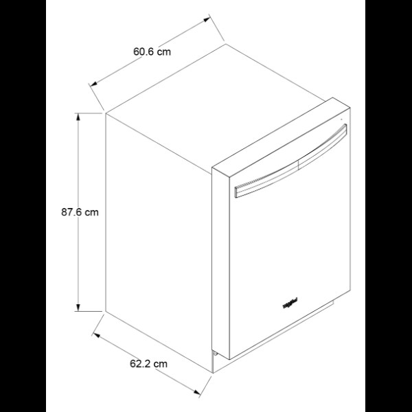 Lavavajillas Empotrable Whirlpool 15 servicios WDT750SAKZ 61 cm. image number null