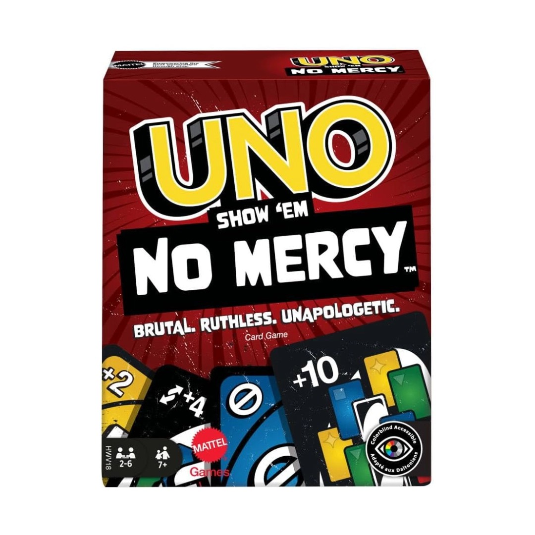 UNO No Mercy Mattel image number null