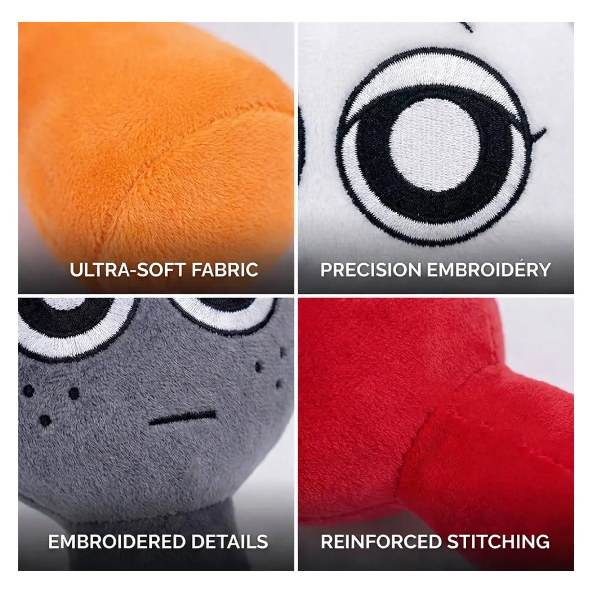 Peluche Juguete Bebes 5 Piezas Colorido image number null