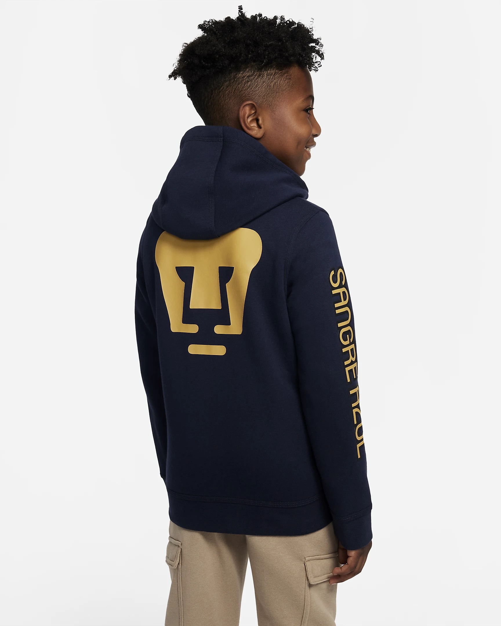 Sudadera Nike Pumas UNAM Para Ni&ntilde;os image number null