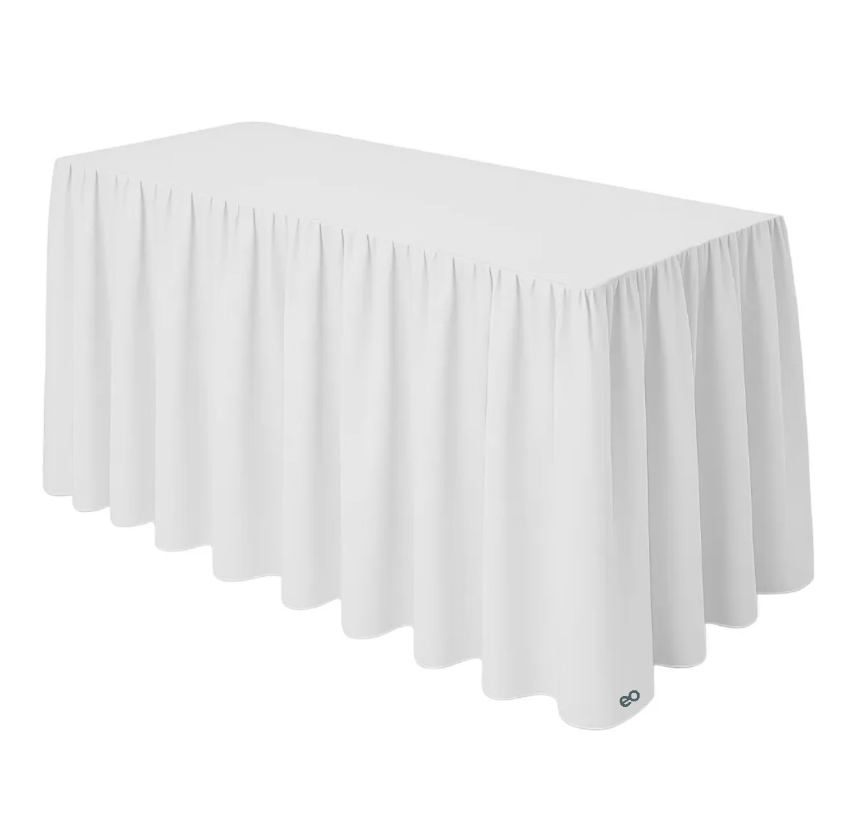 Mantel Bambalina Para Mesa De 1.80x0.73 Blanco image number null