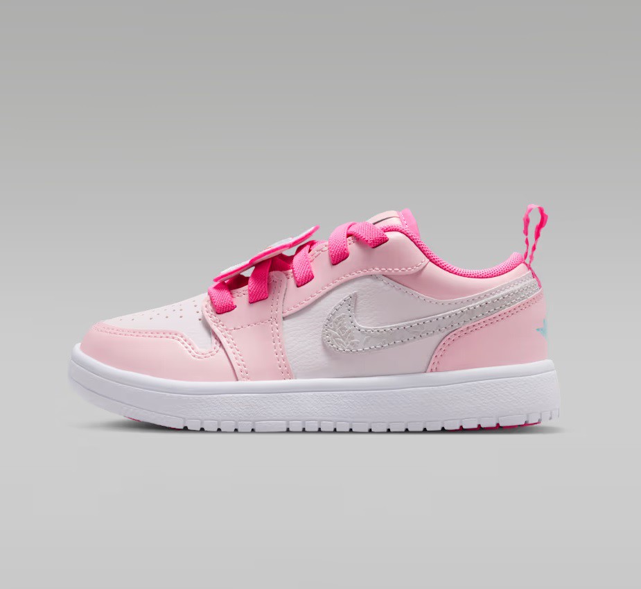 Tenis Jordan 1 Low Alt SE Blanco/rosa Ni&ntilde;as Tallas #16.5 al #22 image number null